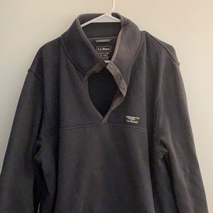 LL bean men’s quarter zip